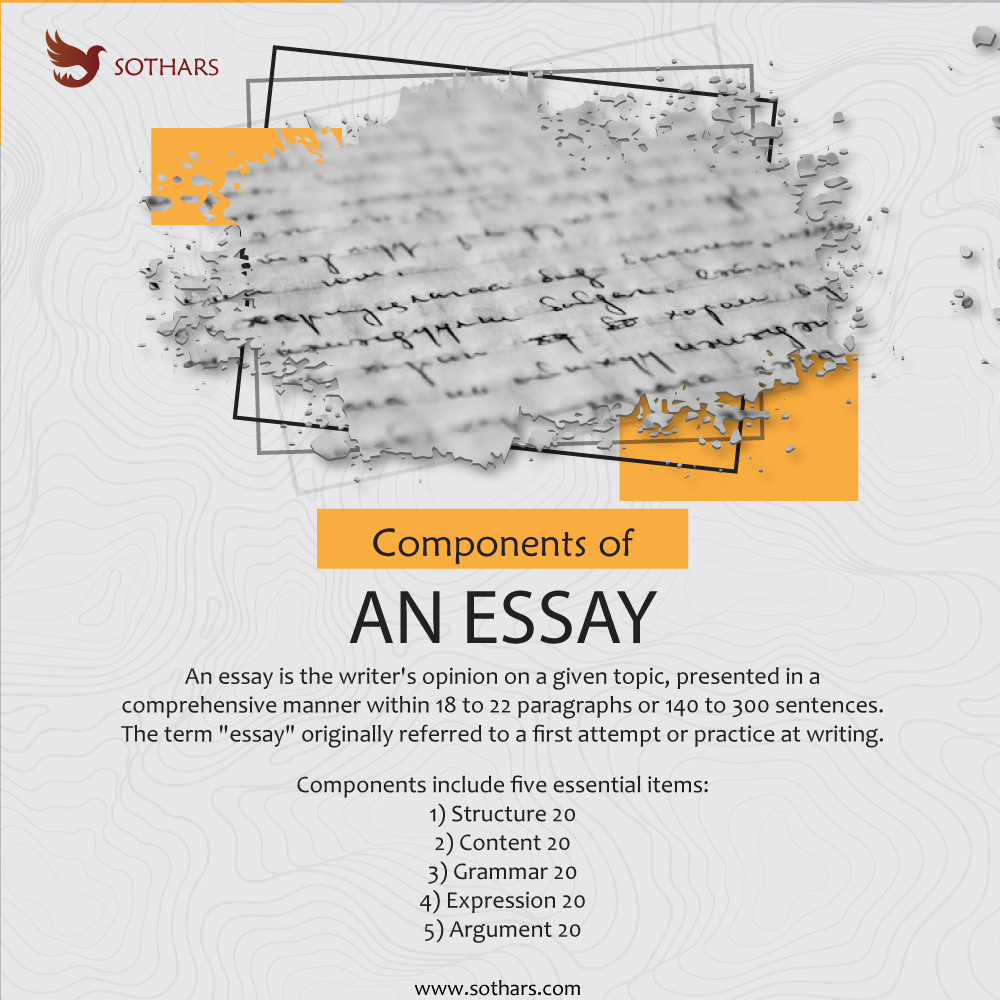 Components of a CSS Essay